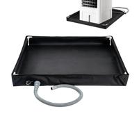 Bac D'égouttage Portatif Pour Climatiseur Avec Tuyau, 80 * 80 * 10cm
