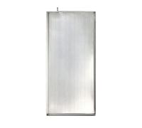 Bac d'Égouttement Universel pour Climatiseur Bac de Vidange Condensat, Bac à Eau en Acier Inoxydable Plateau Climatiseur Extérieur avec Vidange et Kit d'Installation (Size : 6P)