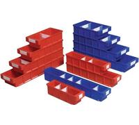 Bac d'étagère VKB L600xB230xH150mm bleu PP LA-KA-PE 5 pces