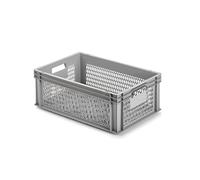 Alutec München Bac en plastique grillagé 75060 600 x 220 x 400 mm Gris 1 pc(s)