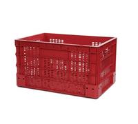 Bac EUROBOX Ajouré 600X400XH330 Rouge