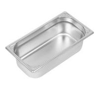 Bac Gastro Inox 18/10 GN 1/3 - H 100 mm - Vogue - Inox370 cl inox G