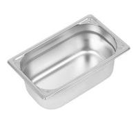 Bac Gastro Inox 18/10 GN 1/4 - H 100 mm - - Inox2,5
