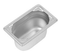 Bac Gastro Inox 18/10 GN 1/9 - H 100 mm - Vogue - Acier inoxydable inox G