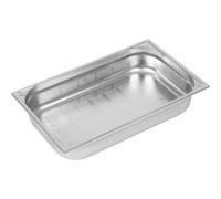 Bac Gastro Inox 18/10 Perforé 100 mm - GN 1/1 - Vogue - Inox13,5L inox G