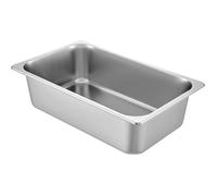 Bac Gastro Inox Alimentaire-Duoku-Lot de 6-Récipients Alimentaires-Plateaux de Four Anti-bourrage pour Hôtel