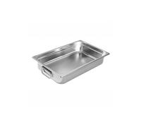 Bac Gastro Inox GN 1/1 à Anses avec Fond Thermo-Diffuseur - H 100 mm - - Inox1420 cl