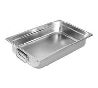 Bac Gastro Inox GN 1/1 à Anses avec Fond Thermo-Diffuseur - H 100 mm - Pujadas - Inox1420 cl G