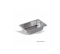 PUJADAS Récipients GN 1/4 Acier inoxydable 18/10, Profondeur : 100 mm, Contenu : 2,80 litres