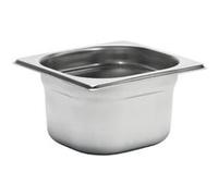 Bac Gastro Inox GN 1/6 - 100 mm - - - Inox2,1 176x162x100mm