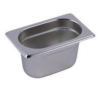 Bac Gastro Inox GN 1/9 - Profondeur 100 mm - - Inox80 cl