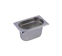 Bac Gastro Inox GN 1/9 - Profondeur 100 mm - - Inox80 cl