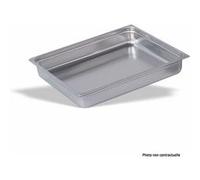 Bac Gastro Inox GN 2/1 - H 65 mm - Pujadas - Inox1880 cl G