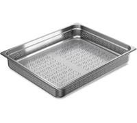 Bac Gastro Inox GN 2/1 Perforé PRO - P 20 à 200 mm - Pujadas