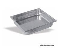 Bac Gastro Inox GN 2/3 Perforé - H 100 mm - Pujadas - Inox G