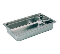 Bac Gastronorme Inox GN 1/1-100 mm - Matfer Bourgeat - 1350 cl