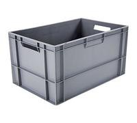 Bac gerbable - 600x400x320 mm 60L gris norme Europe - 5069080