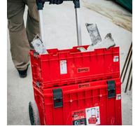 QBRICK SYSTEM Malette Outils Boîtes à Outils Valise ONE Box Plus RED Ultra HD Rouge 600 x 375 x 250 mm