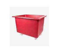 Bac Grand Volume 310 Litres 4 Roues Rouge