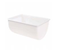 Bac grand volume semi-cylindrique 220 L - Blanc
