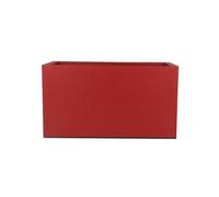 RiViERA Jardinière RIVIERA en Granit 79 x 39,5 x 44,5 cm Rouge