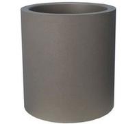 Bac Granit rond RIVIERA GRANIT 40 cm gris réserve d’eau anti-UV 28 L Gris G