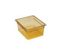 Bac haute température GN 1/2 - 3 profondeurs - - Plastique sans BPA150 mm390 cl