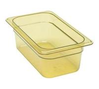 Bac haute température GN 1/4 - 3 profondeurs - Cambro - Plastique sans BPA100 mm170 cl NC G