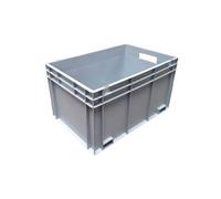 Bac industriel plastique 65 L - Norme Europe - Gerbable - Structure renforcée
