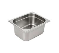 Bac inox GN 1/2 - Bac gastronorme 325 x 265 mm H150 mm - 8,5 L - Inox alimentaire - Empilable