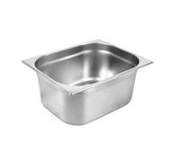Bac inox GN 1/2 - Bac gastronorme GN 1/2 - 325 x 265 mm - Hauteur 100 mm - Inox alimentaire