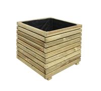 Burger Bac à Fleurs carré en Bois KÜB - 91 L - Cerland