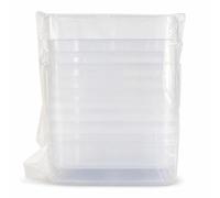 Bac Organiseur pour Réfrigérateur , Transparent, 3 pcs, emballage sac