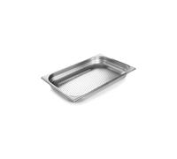 Bac perforé 2/1 sans anse Lacor Argenté 6,5 cm