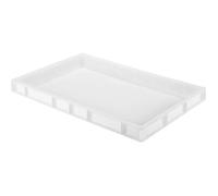 Gilac Bac à pâtons 600 x 400 x 55 mm 9 L blanc