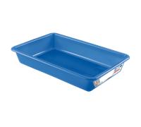 Bac plat bleu 5 litres traité antibactérien HACCP