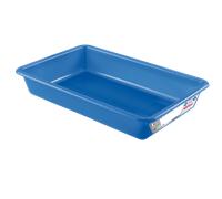 Bac plat bleu 8 litres traité antibactérien HACCP