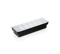 Bac porte condiments 6 compart. 50 cm -
