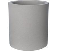 Bac Pot de fleurs Double Parois effet Granit - Rond D 40cm 28L - Ton pierre naturelle - Fabrication Française