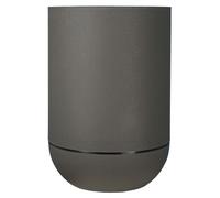 Bac Pot de fleurs Double Parois effet Granit - Tulipe D 50cm 54,5L - Gris - Fabrication Française