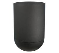 Bac Pot de fleurs Double Parois effet Granit - Tulipe D 50cm 54,5L - Noir - Fabrication Française