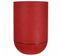 Bac Pot de fleurs Double Parois effet Granit - Tulipe D 50cm 54,5L - Rouge - Fabrication Française