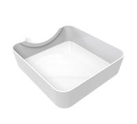 Bac pour lave-linge Accessoire Filtre À Peluches Réutilisable | Avec Entonnoir, Bac De Vidange Pour Lave-Linge Frontal Pour protection évier et sol lors de la lessive, prévention des