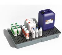 Bac pour paillasse avec caillebotis amovible 90 L 200 kg - FIMM - 845008050