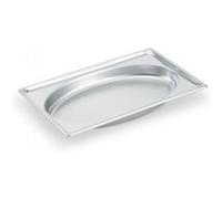Bac Présentation de Buffet GN 1/1 Ovale - H 51 à 100 mm - Pujadas - 51 mm370 cl inox G
