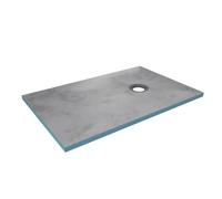 Aurlane Bac receveur de douche à carreler 90x140 cm recoupable pour douche à l'italienne