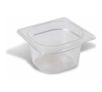 Bac sans Bisphénol-A GN 1/6 - 3 Profondeurs - Pujadas - Copolymère sans BPA150 mm95