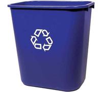 Bac Solide à Tri en plastique avec logo recyclage