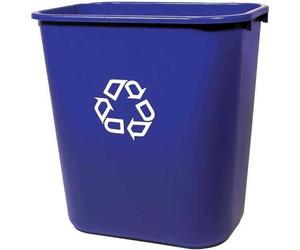 Bac Solide à Tri en plastique avec logo recyclage