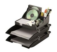 Bac Trieurs A4 Courrier Jeu De 2 + Rangements
